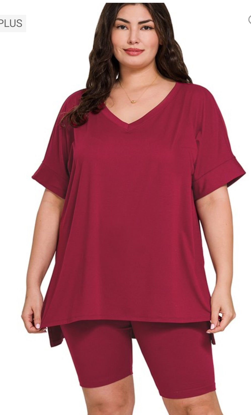 Zenana Hi-Lo Short Sets