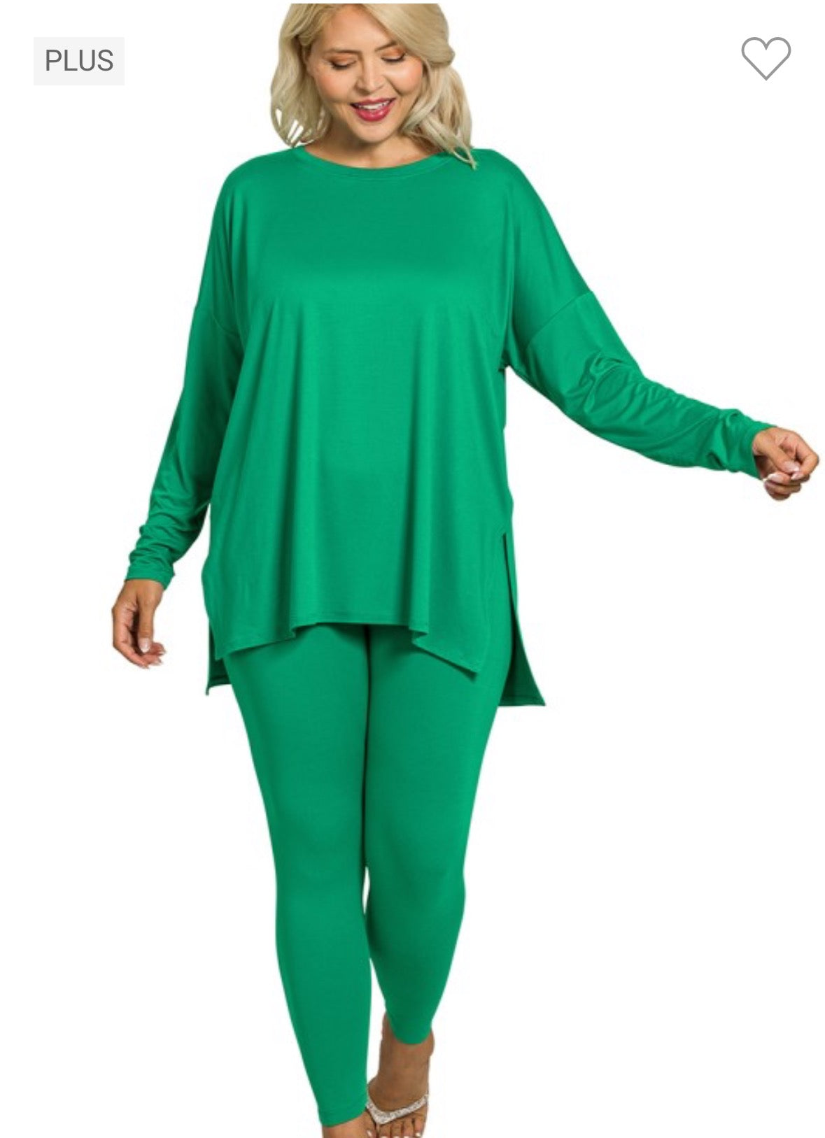 Zenana Hi-Lo 2pc Pant Sets