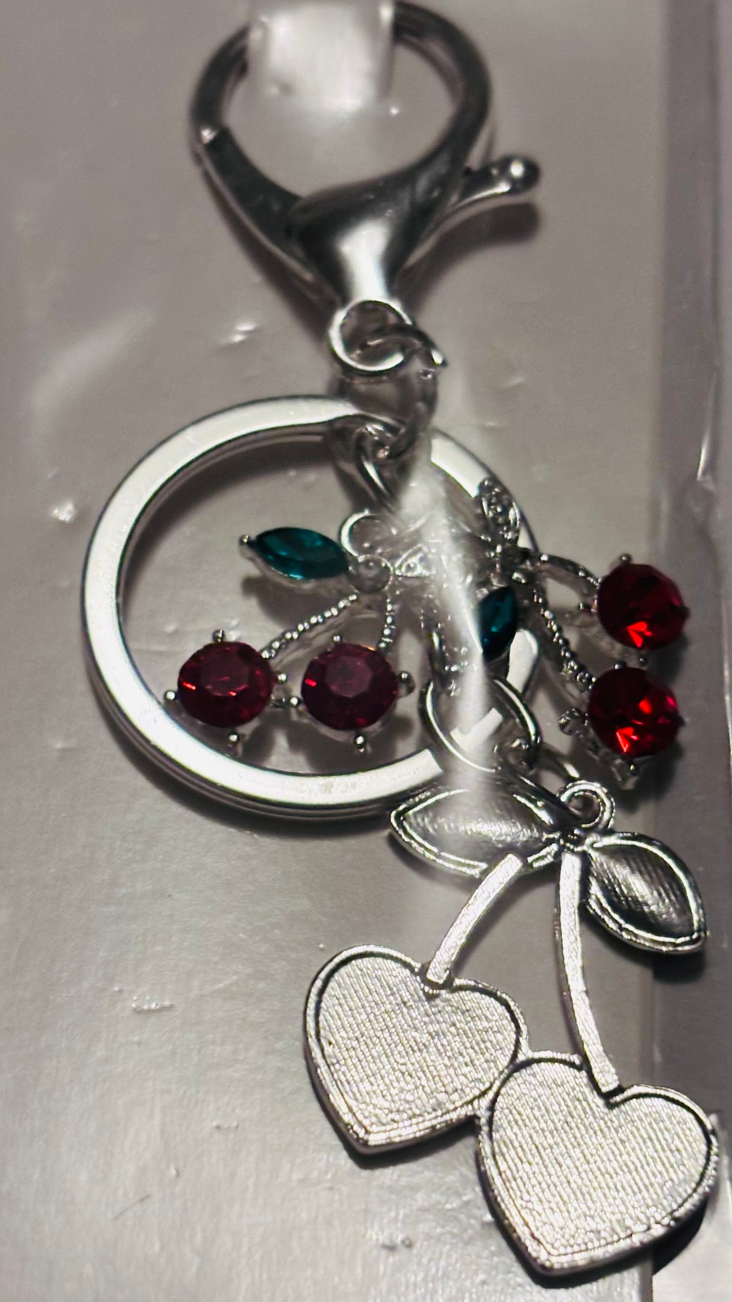Mini Cherry Keychains/Purse Charms