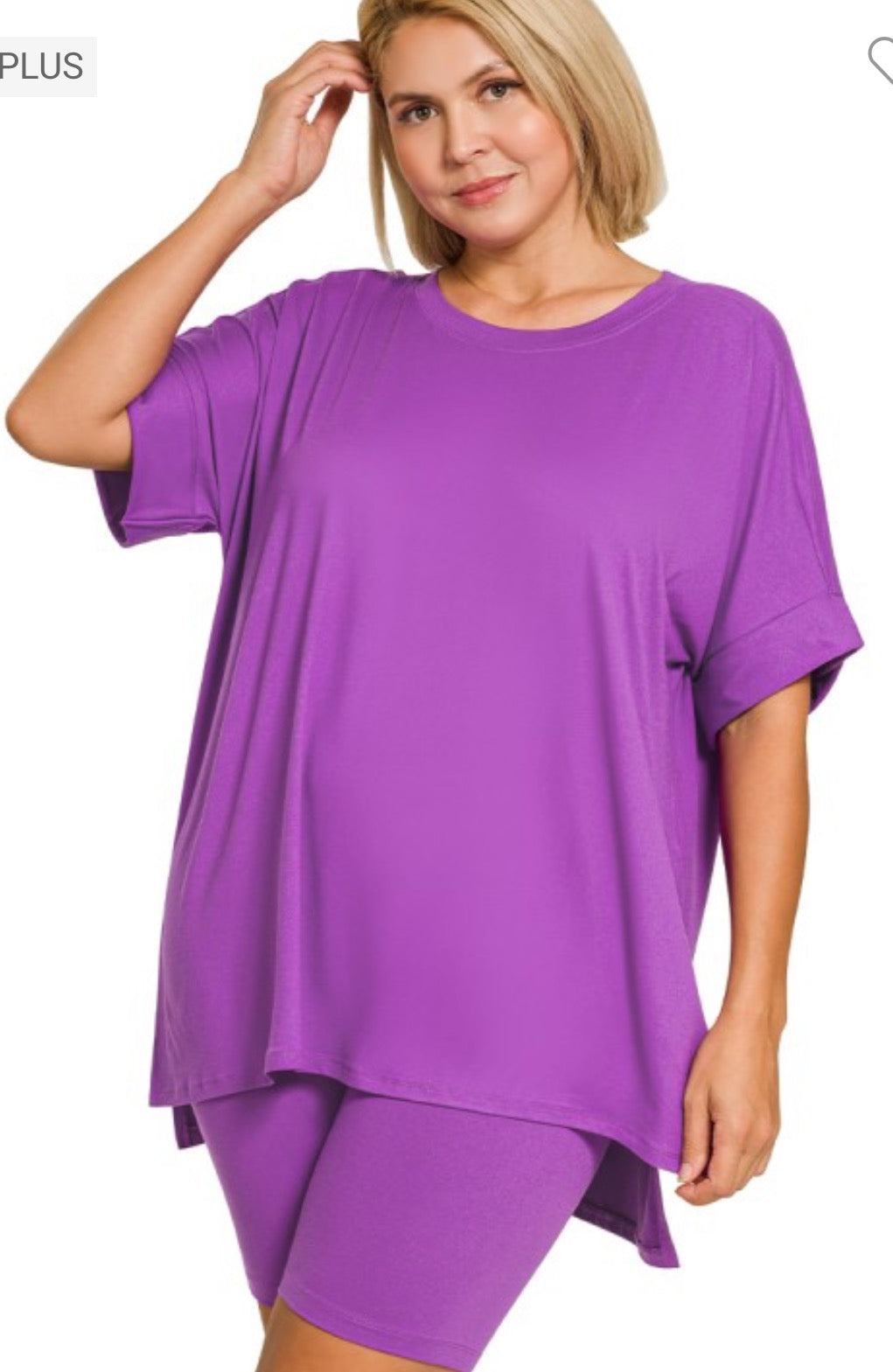 Zenana Hi-Lo Short Sets